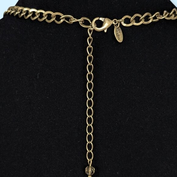 Lia Sophia 5-Strand Bead Accent Chain Necklace - Picture 4 of 5